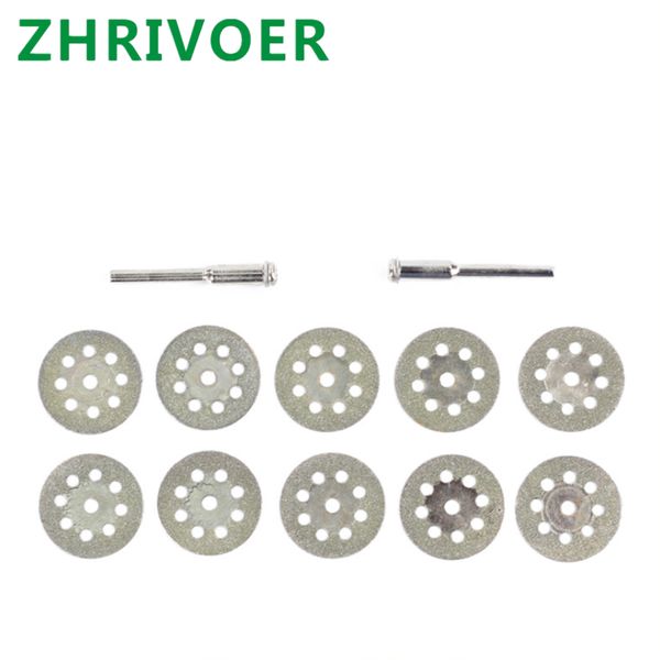 

10 small round diamond resistant saw blades 20mm22mm25m30mm