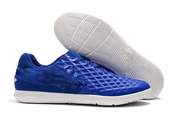 

new tiempo legend viii club tf 8 mens indoor outdoor indoor turf low ankle football soccer shoes boots cleats size 39-45, Black