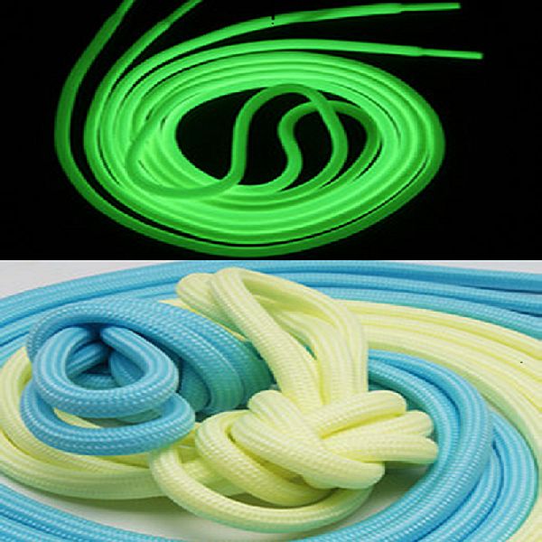 

diameter 5mm round coconut fluorescent shoelace luminous shoelace fluorescent trousers rope hat rope luminous shoelace, White;pink