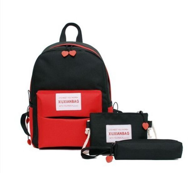 

25#women backpack solid color travel bag casual shoulder bag for teenage girl new school bagpack rucksack knapsack 2019