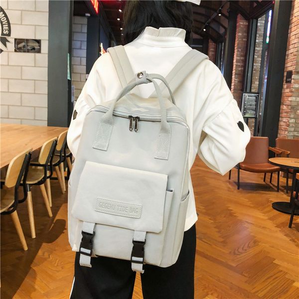 

2020 new backpack female korean backpack student campus oxford canvas schoolbag new travel bag