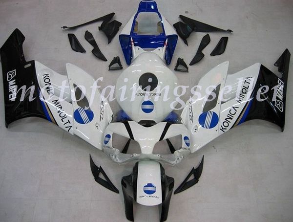 

oem quality new abs full fairings kits fit for honda cbr1000rr (2004-2005) cbr1000rr 04 05bodywork set blue white and black