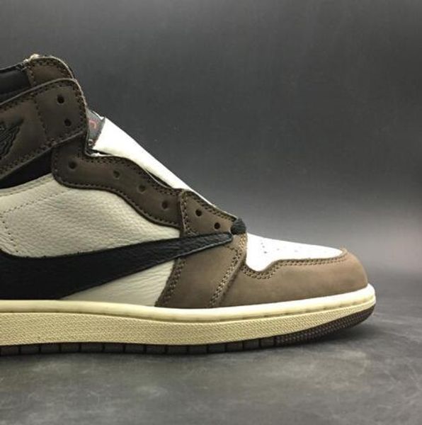 

high qualit release travis scott x 1s high og ts sp 1 man basketball shoes sail dark mocha university red outdoor sneakers cd4487-100 us7-13