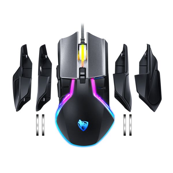 

usb проводная мышь gaming регулируемая игра dpi компьютер gamer 6400 dpi оптическая мышь для ноутбука x7 обновления pc game mouse