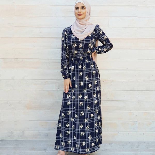 

muslim print abaya full dress jubah katfan middle east ramadan arab islamic clothing cardigan thin kimono long robe gowns tunic, Red
