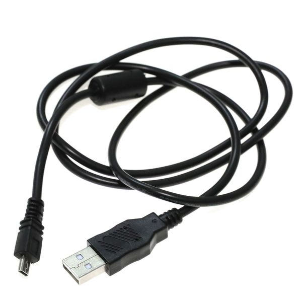 1 м 1,5 м USB для Mini 8P Смещение шнура данных UC-E6 Зарядное кабель UCE6 Чистые медные ядра для Nikon Fuji Olympus Sony Panasonic Camera