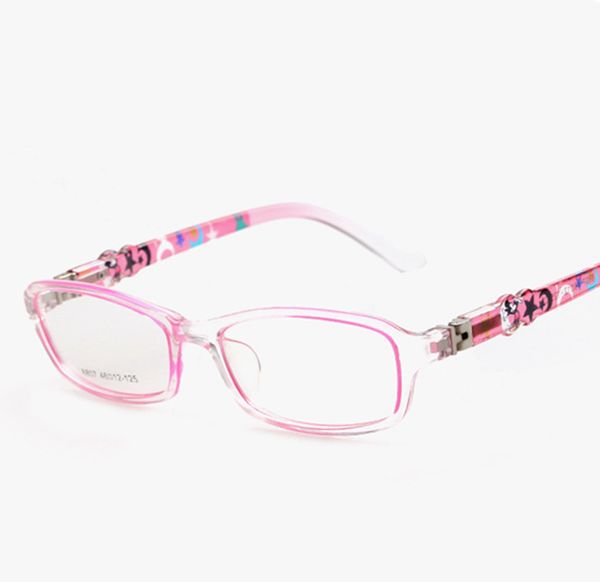 

gafas rushed glasses 2017 new optical flexible super light children frames cute eyewear glasses frame for kids eyeglass tr 8807, Silver