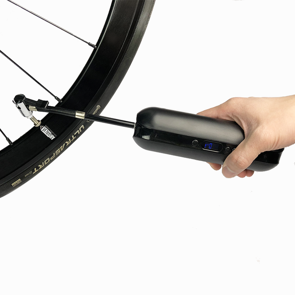 

cycplus 150psi bicycle pump electric inflator high pressure air pump usb rechargeable smart tire mtb road car bike air