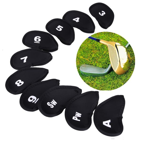

10pcs golf club iron head covers protector golf accessories