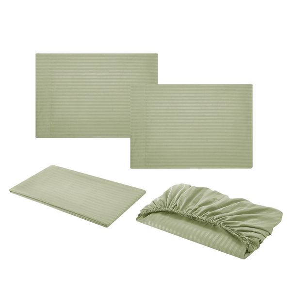 

new 4pcs bed sheet with pillowcase embossed sanding bedding mattress covers fitted sheet bed mattress sets home textile