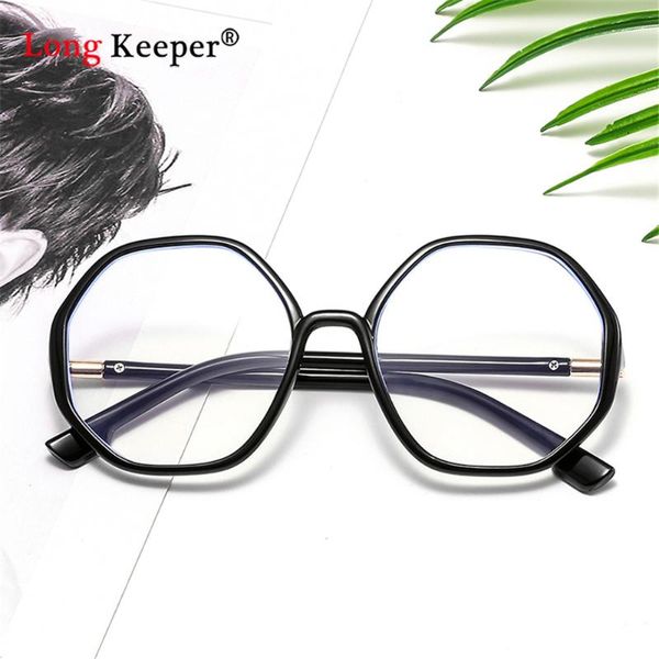

anti-blue light lenses glasses frame oversized square irregular spectascle block blue-light eyewears men women eyeglasses frames, White;black