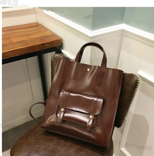 

popular vintage bag big autumn/winter one-shoulder diagonal bag handbag women's