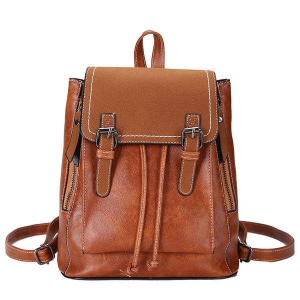 

колледж стиль дважды сумка для женщин 2019 новая мода досуга рюкзак high school student bag