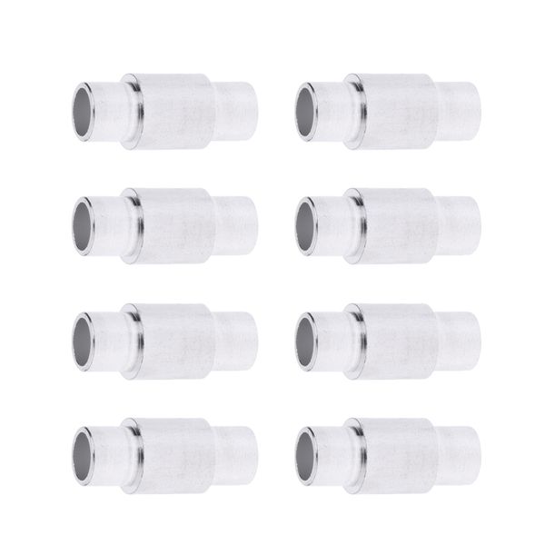 

8 pieces aluminum long sleeve inline roller skate wheels replacement spacers