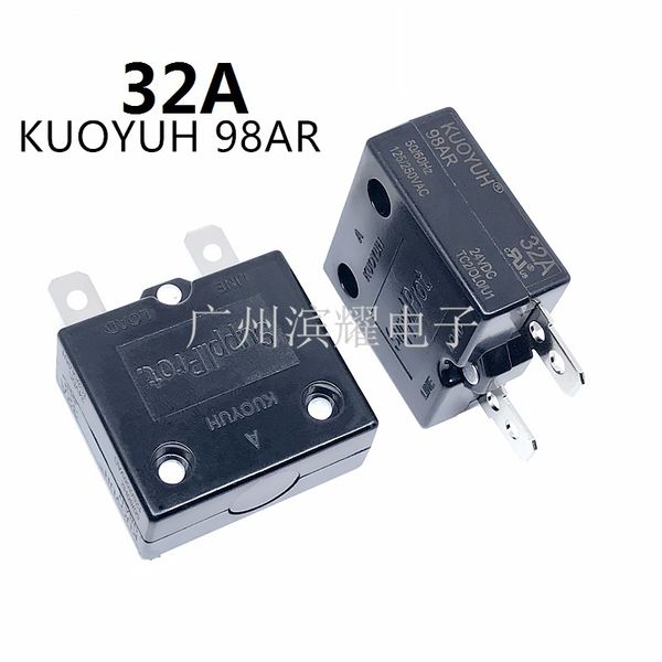 

taiwan kuoyuh overcurrent protector overload switch 32a 98ar series automatic reset motor instrument water pump protector