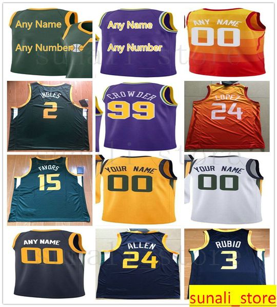 

printed jersey justin 3 wright-foreman jarrell 5 brantley miye 8 oni thabo 22 sefolosha ekpe udoh tony bradley georges niang royce o'ne, Black