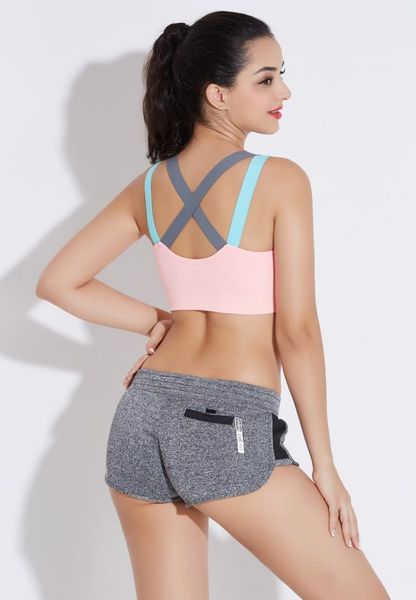 

thunshion full cup sport bra super pink women lingerie padded crop top, White;black