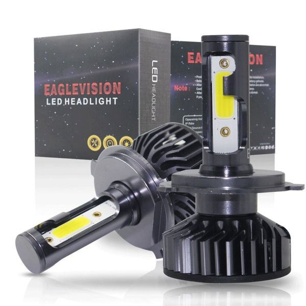 

universal one pair 1500w 225000lm dob led high beam headlight conversion kit 6500k white bulb high power bulbs led light