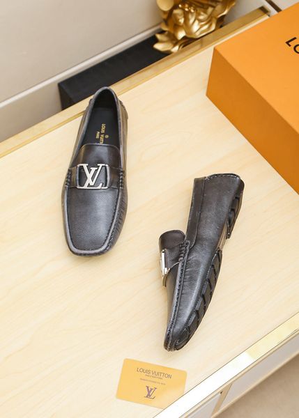 

new style luxury men's casual shoes formal shoes three fashion design brands classic retro colors suitable for many occasions hhtgr, Black
