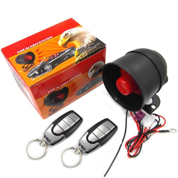 

car alarm device - vibration alarm device trimming installation for 12v car motorcycle truck m810-8115 2019