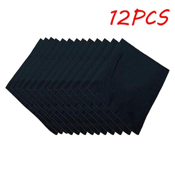 

38# 2020 fashion 100% cotton bandana square scarf 55cm*55cm black red paisley headband printed for women/men/boys/girls