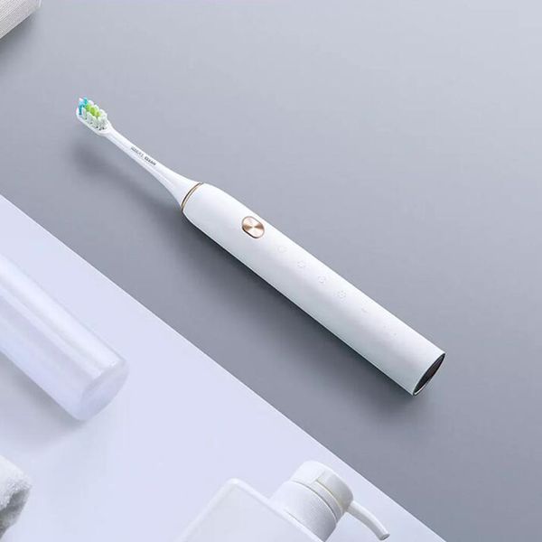 

xiaomi youpin soocas x3 electric toothbrush smart sonic brush ultrasonic whitening teeth vibrator wireless oral hygiene- white 3010080