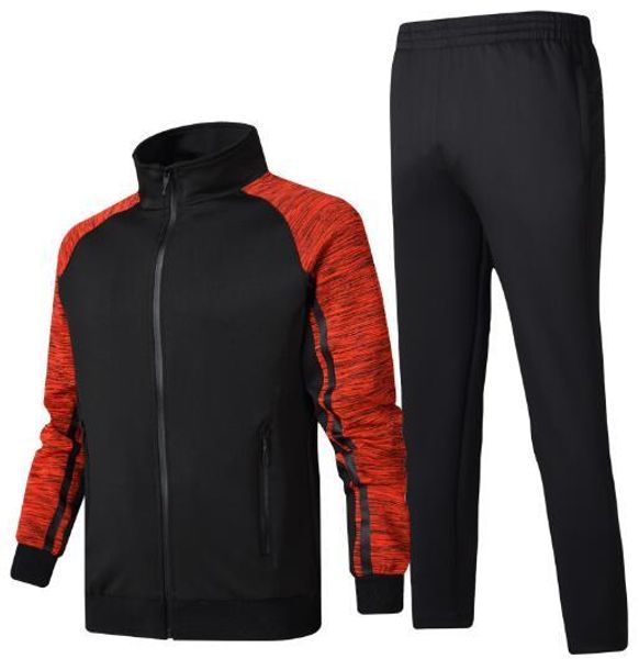 

men's sports suit large size comfortable breathable l-4xl 2837#, White;black