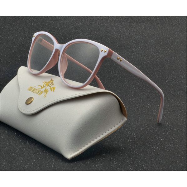 

new brand women optical glasses glasses frame cat glamorous eyeglasses computer reading eyewear with box fml, Black
