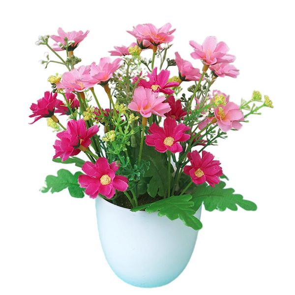 

simulate flower pot tablebonsai for home dining table decoration