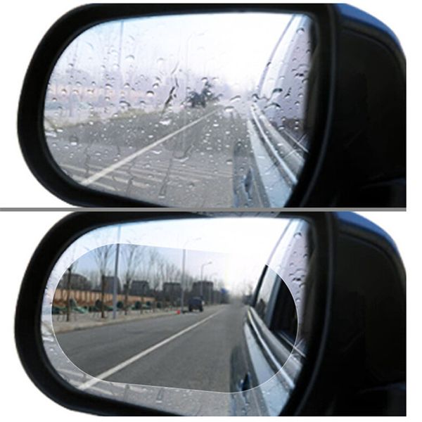 

car anti water mist film anti fog nano coating rainproof rearview mirror window protective film oct31
