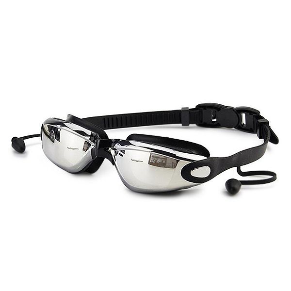 

ty1000s pc waterproof swim eyewear goggle bright vision / uv protection / preventing mist swim eyewear with glasses case