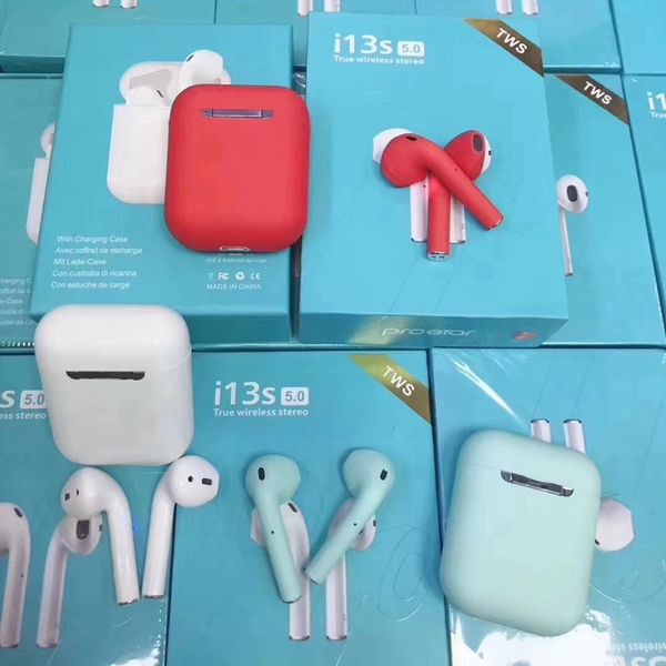 

Coloful i13 tw bluetooth 5 0 earphone wirele earbud binaural call mini headphone mart iri head et wirele charge v i10 i12 i13