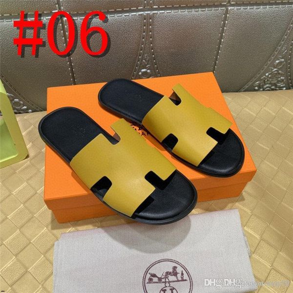 

152w genuine leather sandals mens 2020 trend outdoor slippers summer anti-slippery casual flip flops beach male men 39 s sandals x136, Blue;gray
