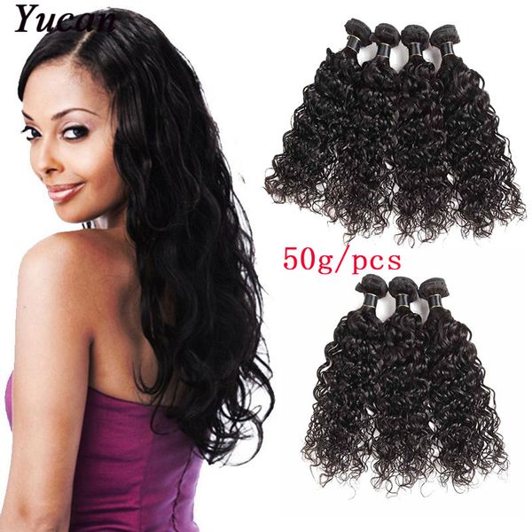 

indian brazilian water wave hair unprocessed raw human hair weave bundles indian human hair extensions water wave natural black can dye