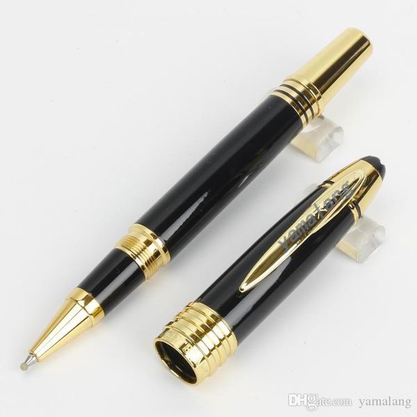 

limited edition metal black and gold rollerball pen fountain pen ballpoint pen three different styles offer a choice more options, Blue;orange