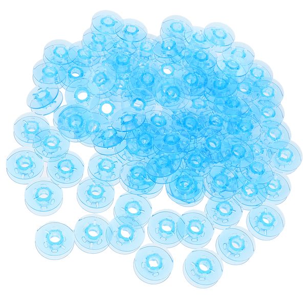 

100pcs empty quills for sewing machine, plastic, Black