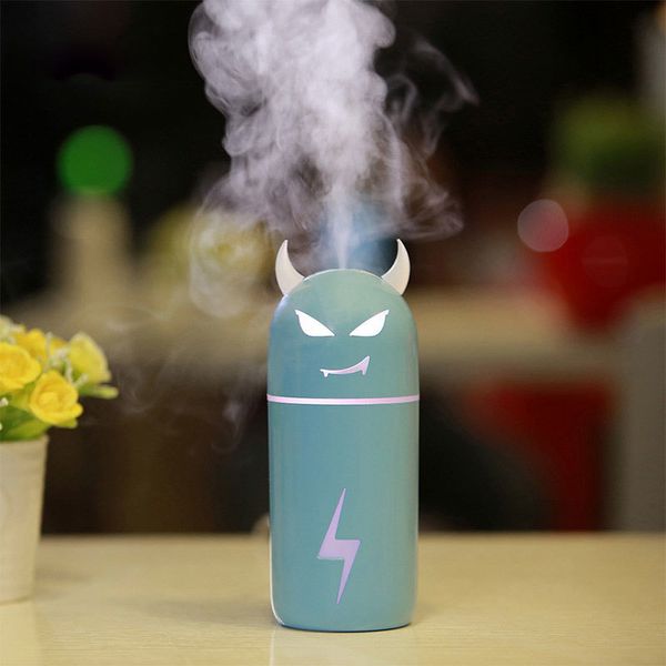 

dekaxi creative magic cow style gift air humidifier usb essential oil aroma diffuser with changing led night light for car home