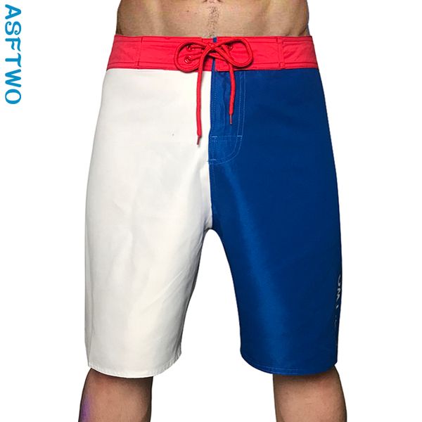 

boardshorts men brand board shorts mens new bermuda masculina man summer pants beach wear quick dry print swiming swimsuit, White;black