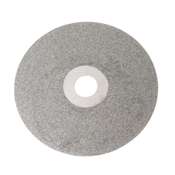 

4" 100mm 80-2000# diamond coated flat lap wheel lapidary polishing grinding disc 40je