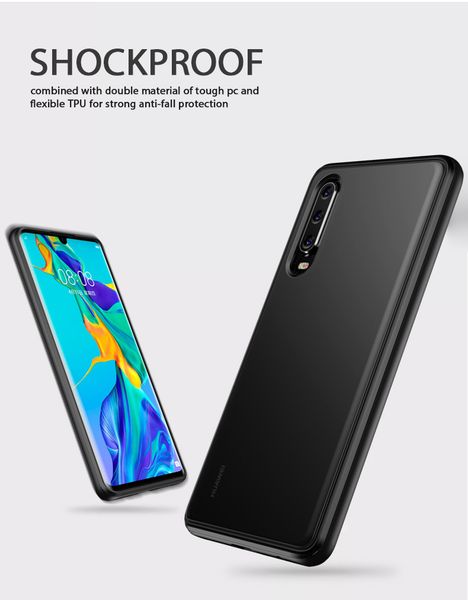

huawei p30 phone shell p30pro phone shell frosted translucent anti-fall p30lite protective cover nova4e new