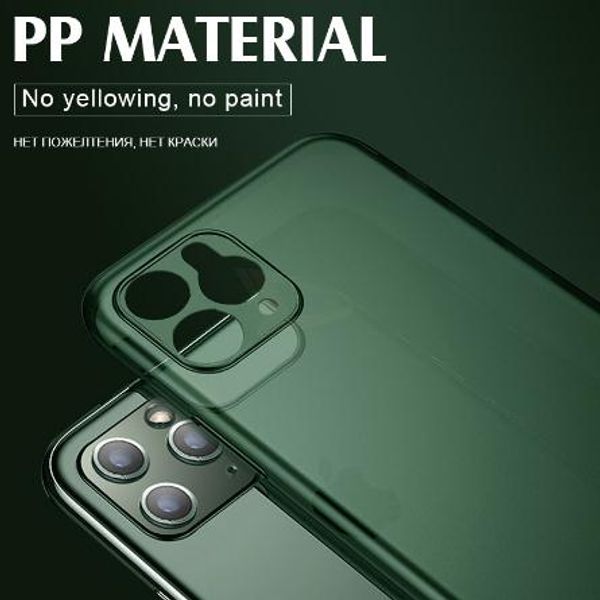 

Роскошные 0.26mm ультра тонкого PP чехол для iPhone 11 Pro Max X XR XS Matte крышка телефона для iphon