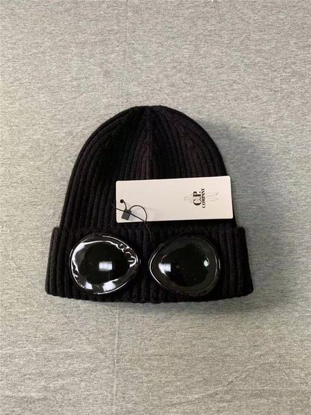 

cp company beanies glasses cp hats autumn winter outdoor warm skull caps casual men beanies black grey blue, Black;white