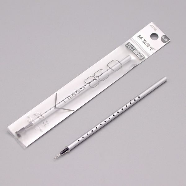 

gel refill 0.38mm for plugged type gel-ink pens length: 13cm 10pcs/lot smooth writing, Black;red