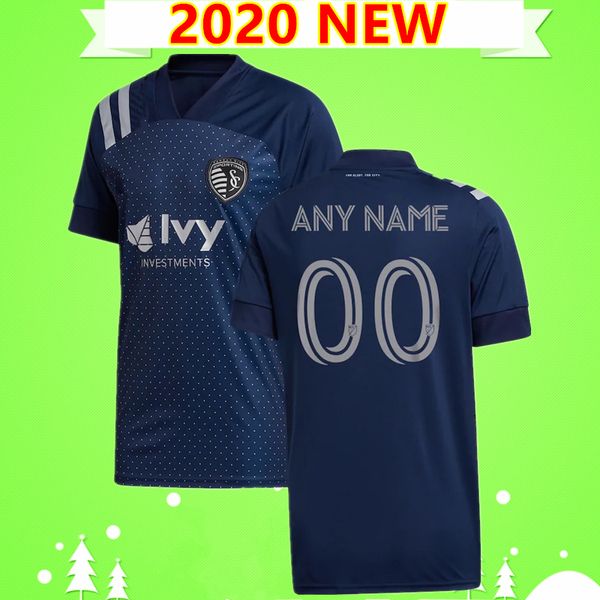 

2020 спортинг канзас сити футбол футбол 2021 мл pulido busio russell gerso kinda gutiérrez 20 21 футбольные рубашки домой, Black;yellow