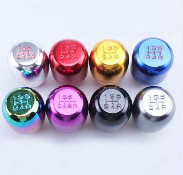 

5 speed universal car aluminum manual gear shift knob stick manual transmission gear stick lever shifter knob