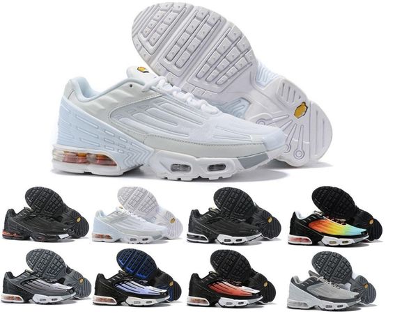 

2020 tn plus iii tuned air mens designer running shoes men women requin casual tn 3.0 black grey spider zapatos sports sneakers 36-45
