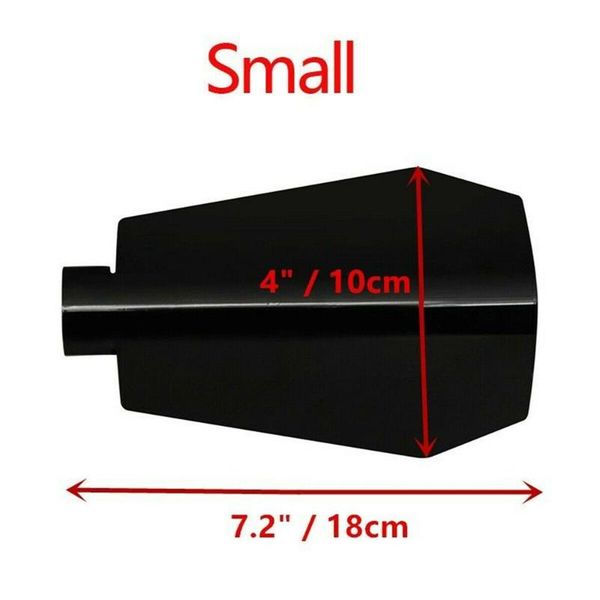 

1 pair motorcycle handguard black glossy left+right protector deflector