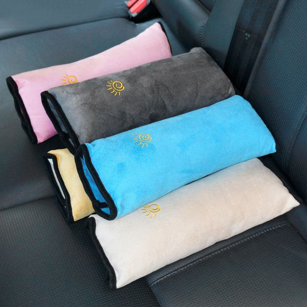 

automobile safety belt cover shoulder sleeve soft suede safe shoulder sleeve children old man pajama plush the pillow