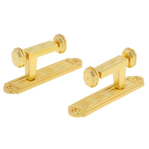 

1pair wall mounted curtain holdbacks zinc alloy drapery tieback multi use wall hook