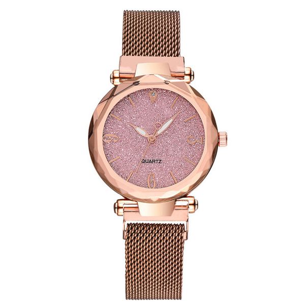 

casual quartz wristwatch women stainless steel watch band gift for female style quartz women watch brand watches, Slivery;brown